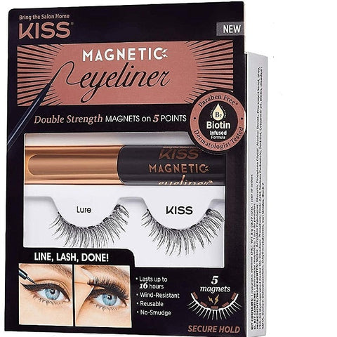 Kiss Ciglia Magnetiche + Eyeliner