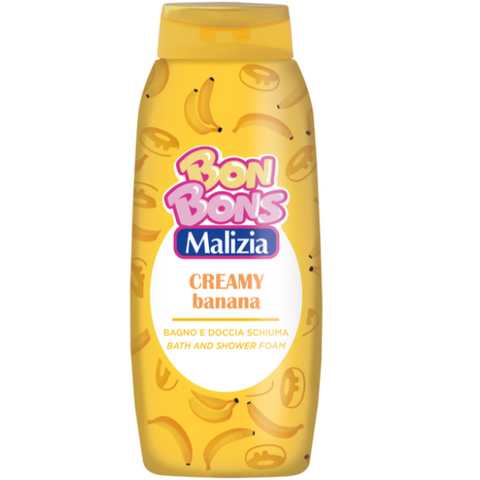 Malizia Bon Bons Bagnoschiuma Creamy Banana 500 ml