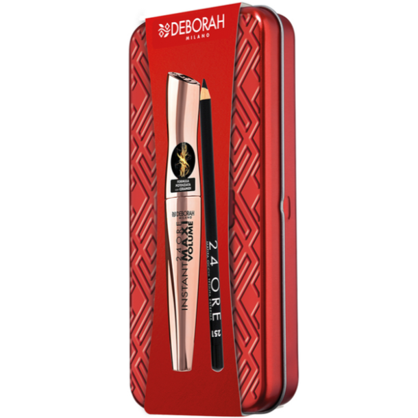 Deborah Milano Mascara 24Ore Instant Maxi Volume Ceramidi+Matita Occhi 24Ore