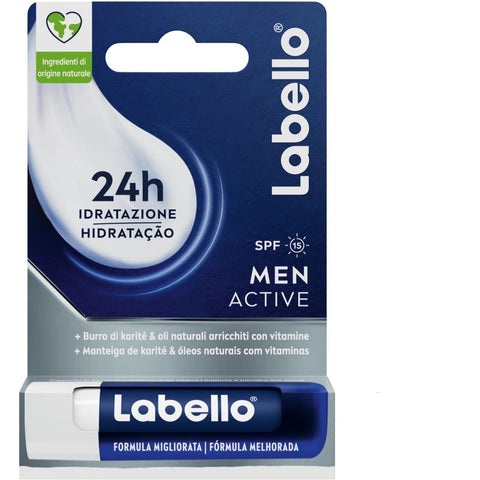 Labello Balsamo Labbra Active For Men 4,8 g