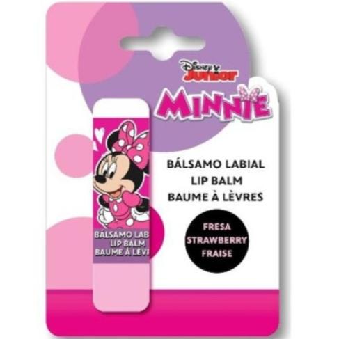 Disney Minnie Balsamo Labbra Fragola 4 g