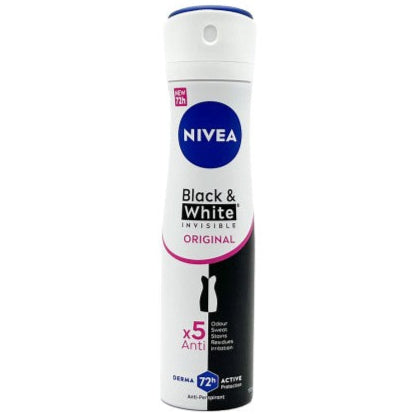 Nivea Deodorante Spray Black & White Original 150 ml
