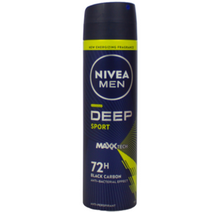 Nivea Men Deodorante Spray Deep Sport 150 ml