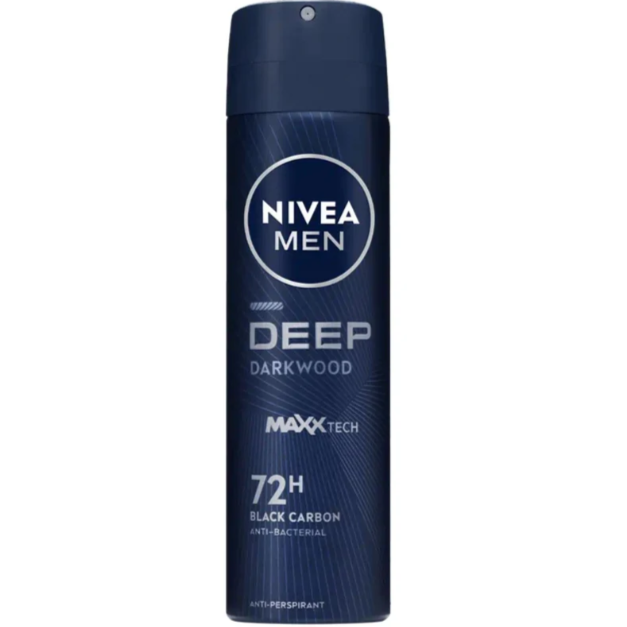 Nivea Men Deodorante Spray Deep Darkwood 150 ml