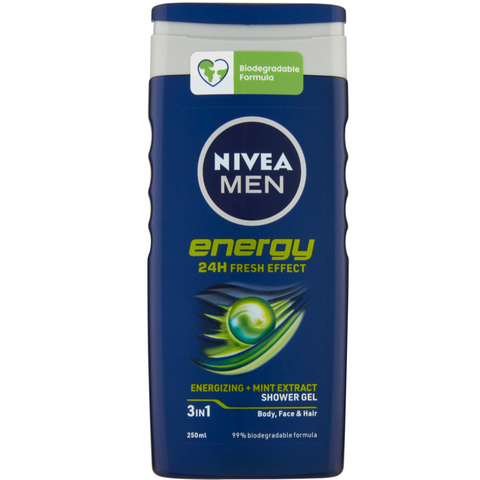 Nivea Men Doccia Shampoo Energy 250 ml