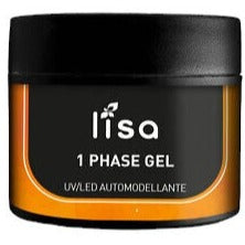 Lisa Nail System Gel Monofasico Trasparente 1 Phase Gel 30 ml