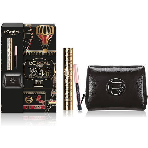 L'Oréal Paris Pochette+Mascara Panorama+Mini Matita Nera