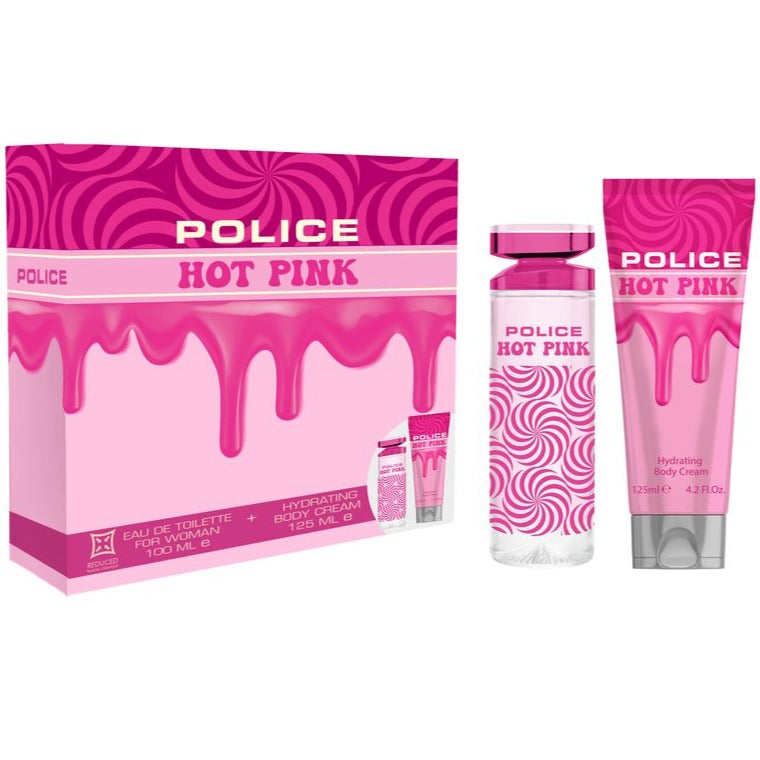 Police Hot Pink Cofanetto EDT 100 ml+Crema Corpo 125 ml