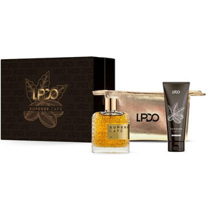 LPDO Superbe Cafè Cofanetto EDPI 100 ml+Bagnodoccia 100 ml+Pochette