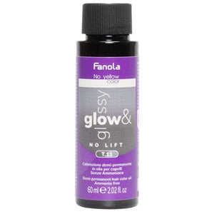 Fanola No Yellow Glow&Glossy Colore Demi Permanente In Olio T.11- Toner Antigiallo Cenere