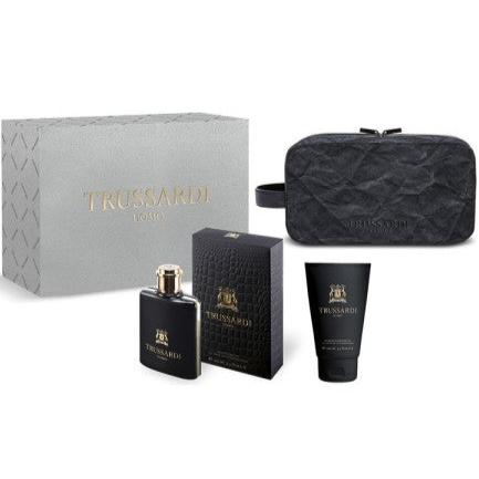 Trussardi Man Pack EDT 100 ml + Shower Shampoo 100 ml + Men's Cosmetic Bag