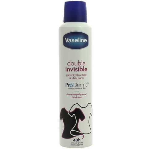 Vaseline Deodorante Spray Double Invisible 250 ml