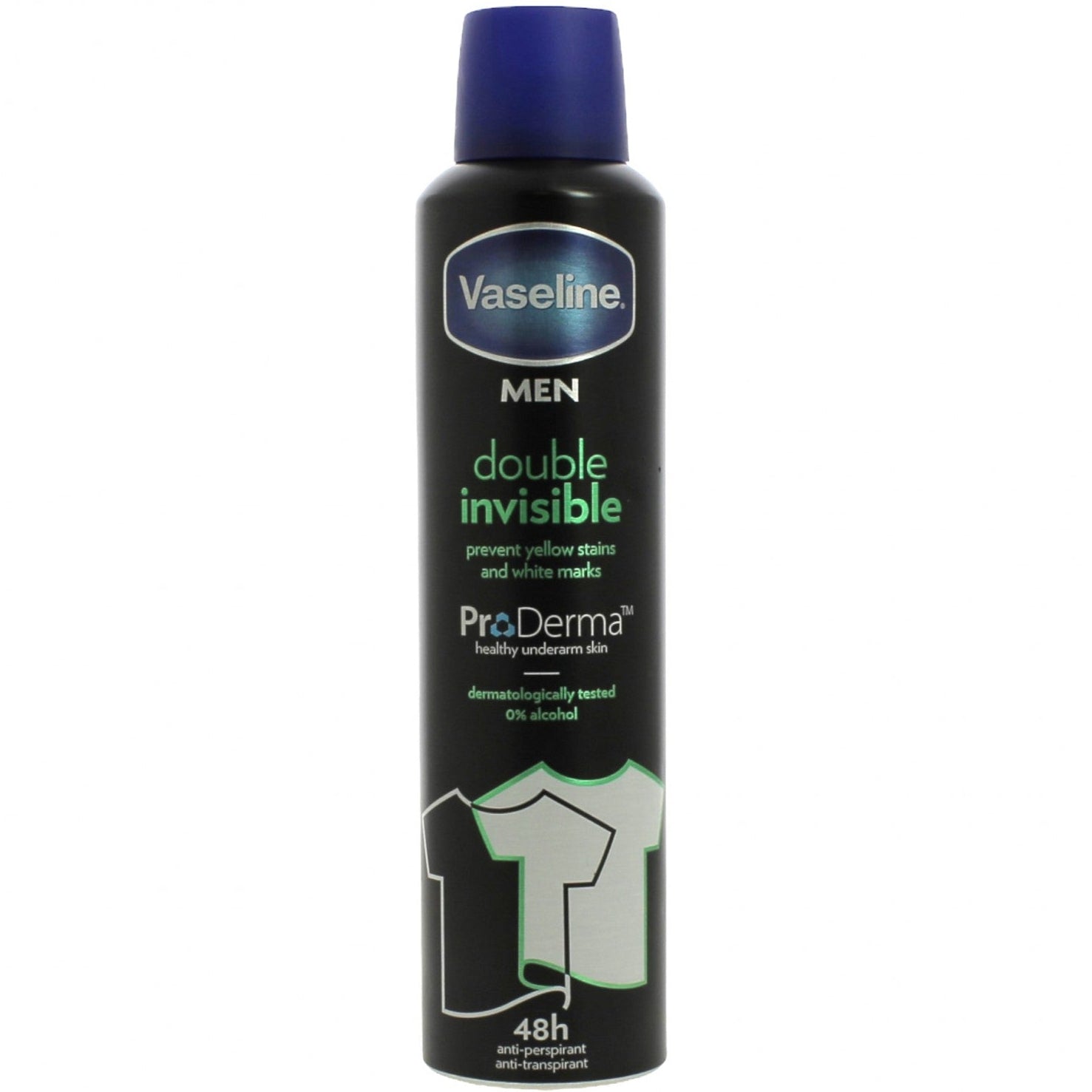 Vaseline Deodorante Spray Uomo Double Invisible 250 ml