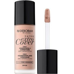 Foundation and Concealer 24 Hours Extra Cover Deborah Milano 30 ml