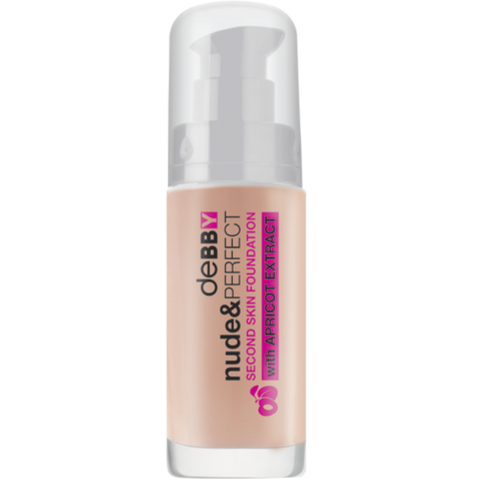 Debby Nude&amp;Perfect Second Skin Fluid Foundation 30 ml