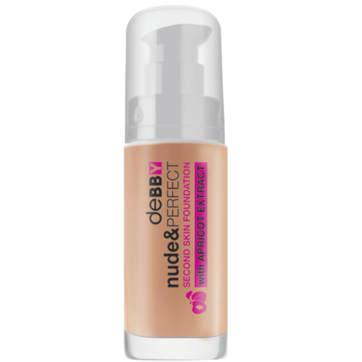 Debby Nude&amp;Perfect Second Skin Fluid Foundation 30 ml