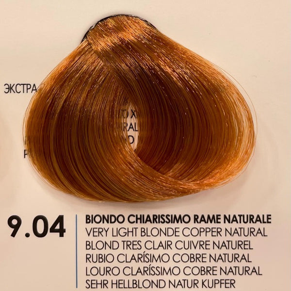 Fanola Cream Color 9.04-Very Light Natural Copper Blonde