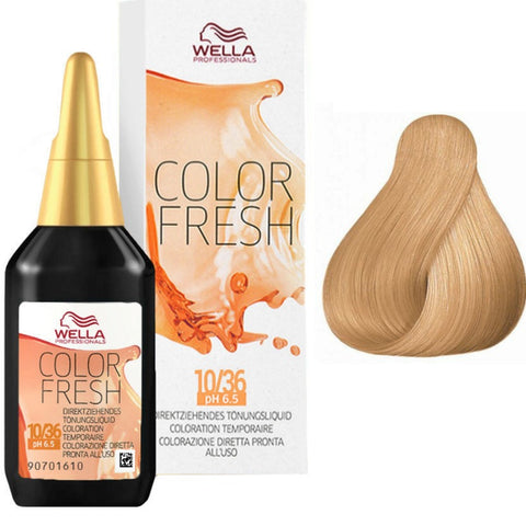 Wella Professionals Color Fresh 10/36- Platinum Blonde Golden Violet