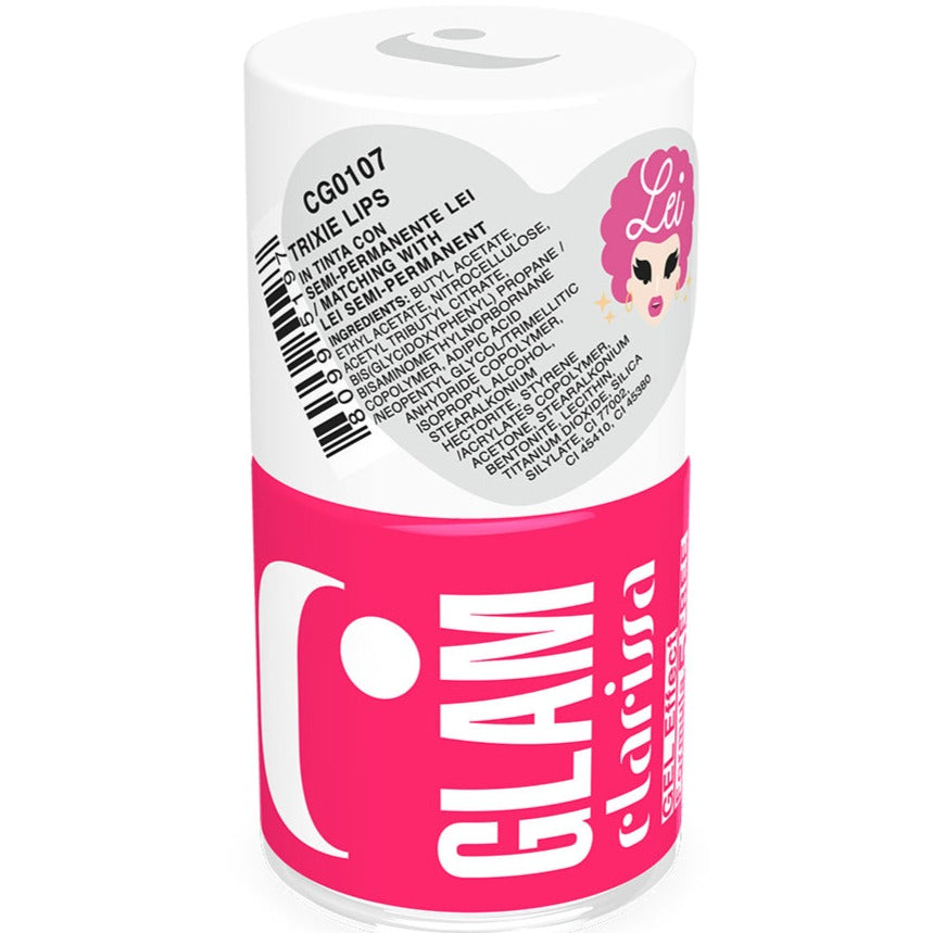 C-Glam Nail Polish Clarissa N.107 (Trixie Lips) 7 ml