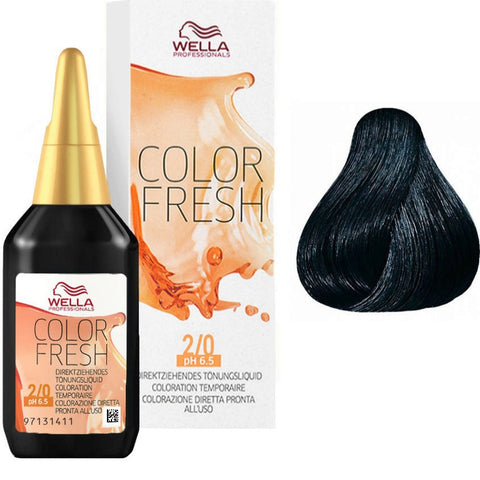 Wella Professionals Color Fresh 2/0 - Schwarz