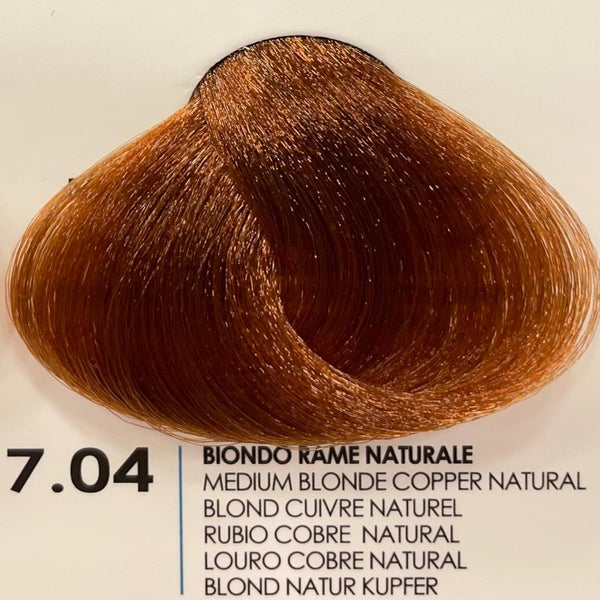 Fanola Cream Color 7.04-Natural Copper Blonde