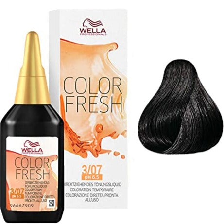 Wella Professionals Color Fresh 3/07- Castano Scuro Naturale Sabbia
