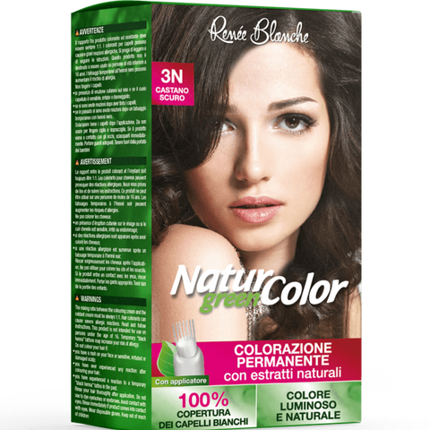 Renée Blanche Natur Green Color 3N- Castano Scuro