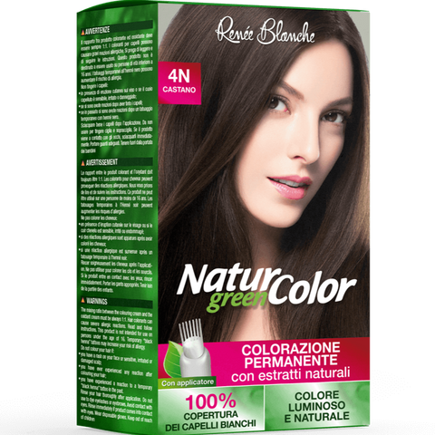 Renée Blanche Natur Green Color 4N- Castano