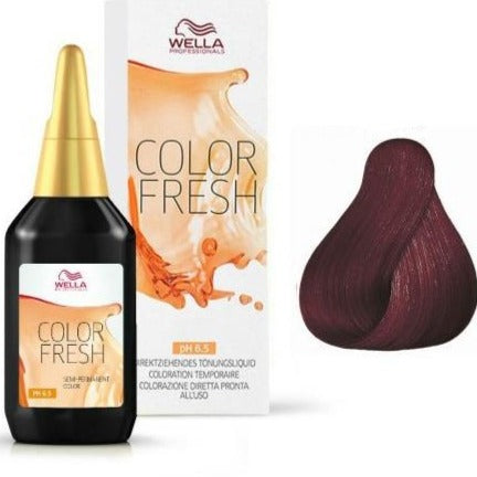 Wella Professionals Color Fresh 5/56- Light Brown Mahogany Violet