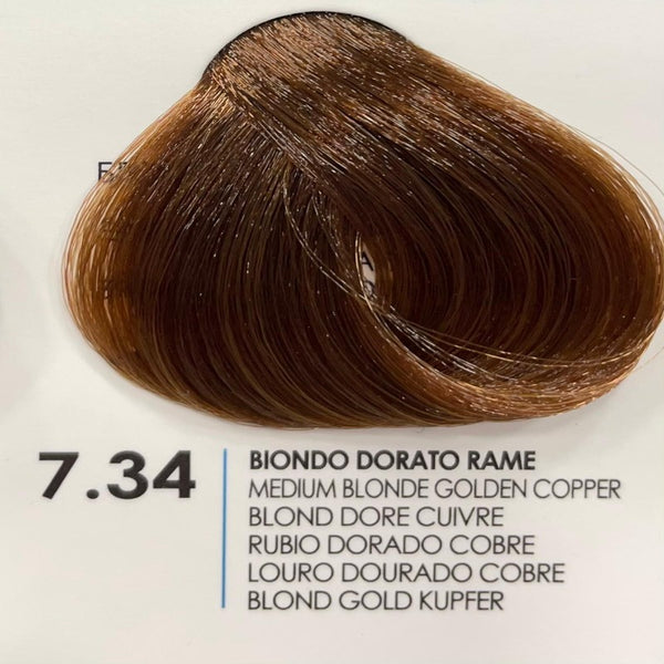 Fanola Cream Color 7.34-Golden Copper Blonde