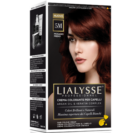 Lialysse Crema Colorante 5M- Mogano Medio