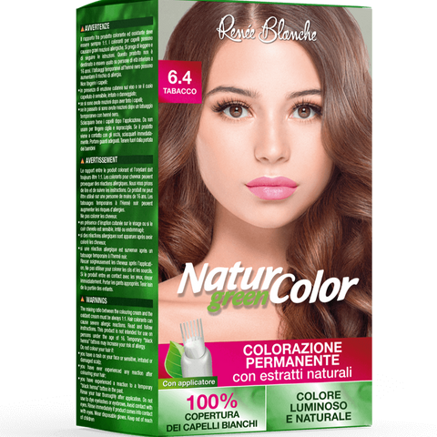 Renée Blanche Natur Green Color 6.4- Tabacco