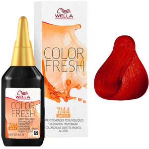 Wella Professionals Color Fresh 7/44- Biondo Medio Rame Intenso