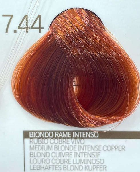 Color Lux Cream Color 7.44-Intense Copper Blonde