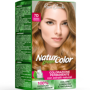 Renée Blanche Natur Green Color 7D- Biondo Dorato