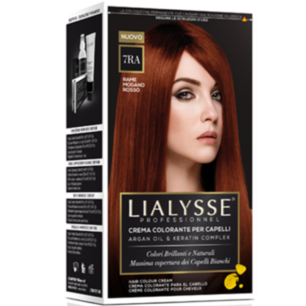 Lialysse Coloring Cream 7RA- Copper Mahogany Red