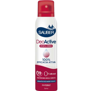 Sauber Deodorante Spray DeoActive Sport & Stress 150 ml – New Revolution  Shop