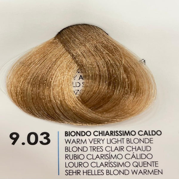 Fanola Cremefarbe 9.03-Sehr helles warmes Blond