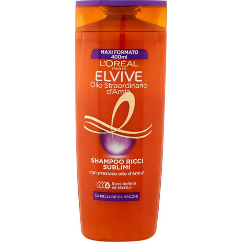 Elvive Shampoo Ricci Sublimi L'Oréal Paris 400 ml