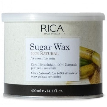 Depilatory Wax Hydrosoluble Jar Sugar Rica 400 ml