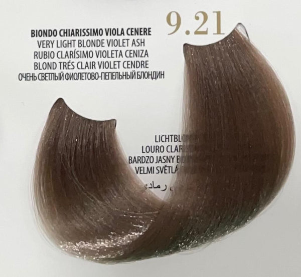 Fanola Oro Therapy Color Keratin 9.21- Very Light Ash Purple Blonde