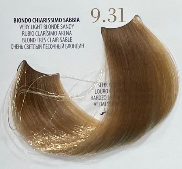Fanola Oro Therapy Color Keratin 9.31- Very light sandy blond