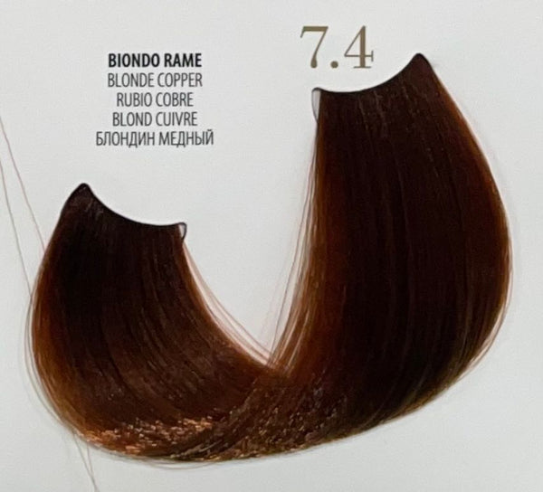 Fanola Oro Therapy Color Keratin 7.4- Copper Blonde