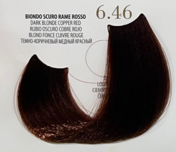 Fanola Oro Therapy Color Keratin 6.46- Dark Copper Red Blonde
