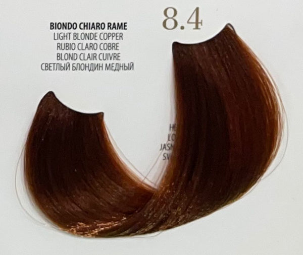 Fanola Oro Therapy Color Keratin 8.4- Light Copper Blonde