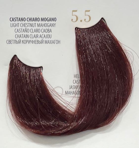 Fanola Oro Therapy Color Keratin 5.5- Castano Chiaro Mogano