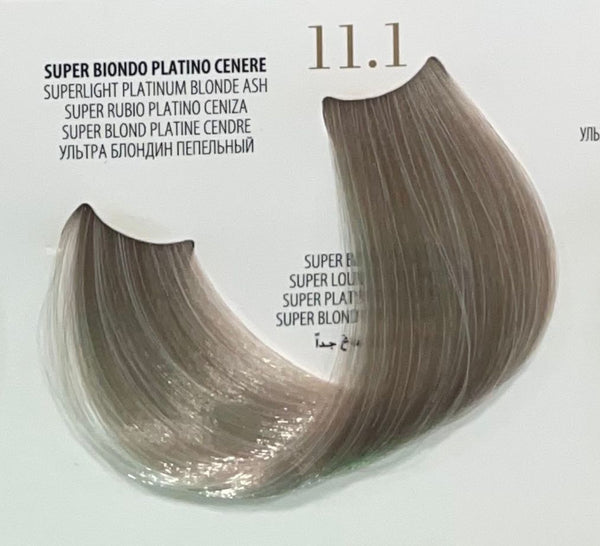 Fanola Oro Therapy Color Keratin 11.1- Super Ash Platinum Blonde
