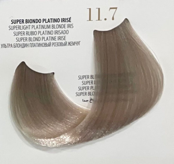 Fanola Oro Therapy Color Keratin 11.7- Super Biondo Platino Irisè