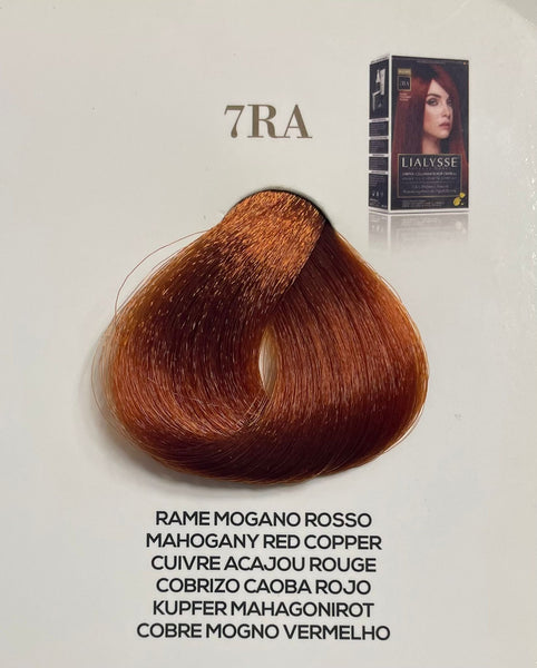 Lialysse Crema Colorante 7RA- Rame Mogano Rosso