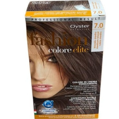 Oyster Fashion Color Elite 7.0- Medium Blonde